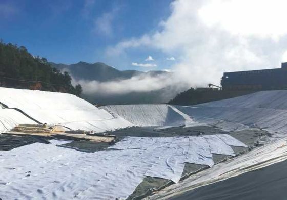 बड़े पैमाने पर परियोजना दक्षता के लिए समाधान - तीव्र साइट स्थापना के लिए अनुकूलन योग्य चौड़ी-चौड़ाई फिलामेंट जियोटेक्सटाइल