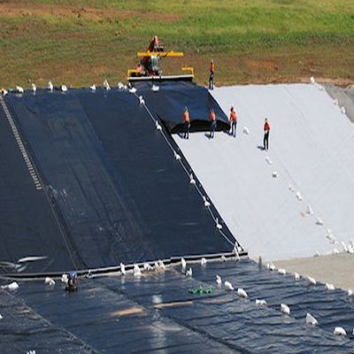 Ultra-low Permeability HDPE Geomembrane Liner with 700% Elongation and Excellent UV Resistance for Landfill & Reservoir Projects
