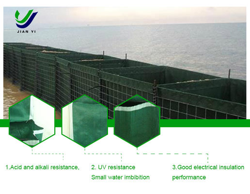 क्षरण नियंत्रण भूनिर्माण के लिए पॉलिएस्टर/पॉलीप्रोपाइलीन फाइबर इकोबैग जियोटेक्सटाइल बैग