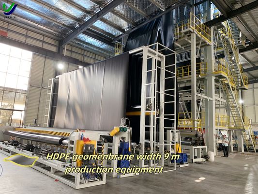 एचडीपीई चिकनी जियोमेम्ब्रेन लाइनर 700% ब्रेक पर विस्तार के साथ, अल्ट्रा-लो पारगम्यता, और पानी प्रतिरोध के लिए उत्कृष्ट रासायनिक प्रतिरोध