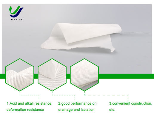 उच्च तन्यता शक्ति बुना हुआ भू-तहस्त्र कपड़ा
