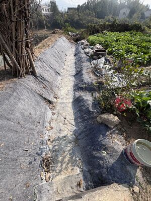 आपातकालीन बाढ़ नियंत्रण के लिए तेजी से जमे हुए 4 मीटर चौड़ाई का सीमेंट कंबल