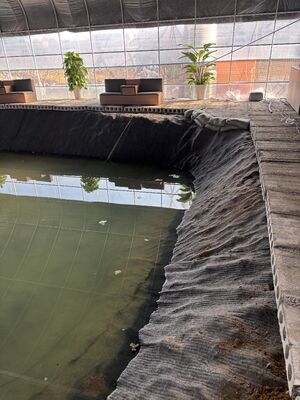 Cement Blanket for Vegetable Garden Water Storage - Leak-Proof Liner for Garden Ponds, Reservoirs & Irrigation Tanks