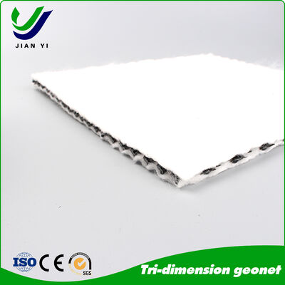 उच्च दबाव प्रतिरोधी 3D कम्पोजिट ड्रेनेज नेट के लिए लैंडफिल और राजमार्ग ड्रेनेज के लिए तन्यता शक्ति ≥ 16kN/m और यूवी प्रतिरोध