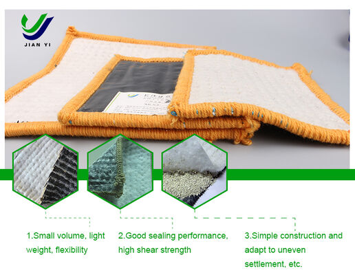 Easy-to-Construct Sodium Bentonite GCL with Flexible Anti-Seepage for Complex Terrain in 4-6m Width